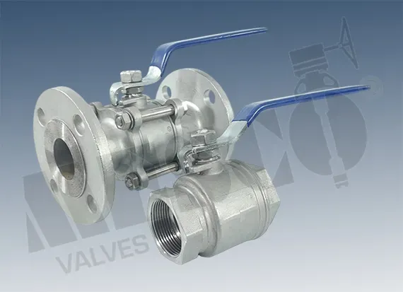 MESCO flanged and screwed stainless steel ball valves – ball valve manufacturer in India