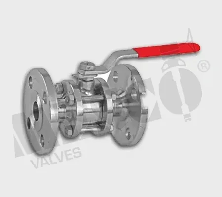 Flanged end ball valve with lever – flanged ball valve manufacturer India