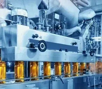 Food and beverage bottling line