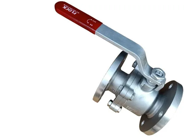 two piece flanged end ball valves in ahmedabad